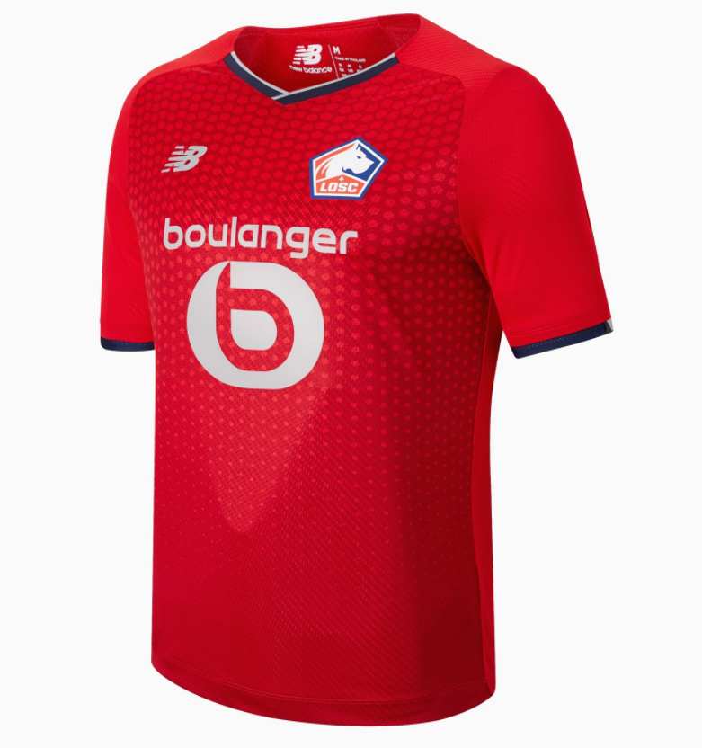 2021/22 Lille OSC Home Kit Soccer Jersey